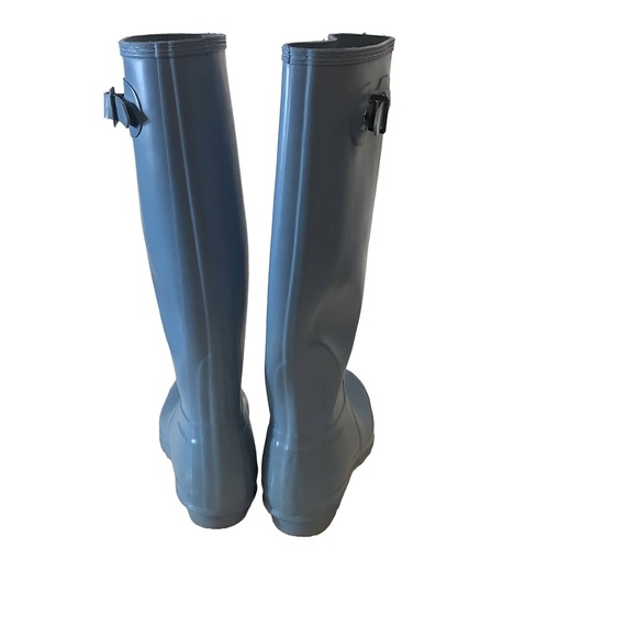 Hunter Tall Rain Boots Light Blue Size 8 – Flawed - Picture 6 of 8